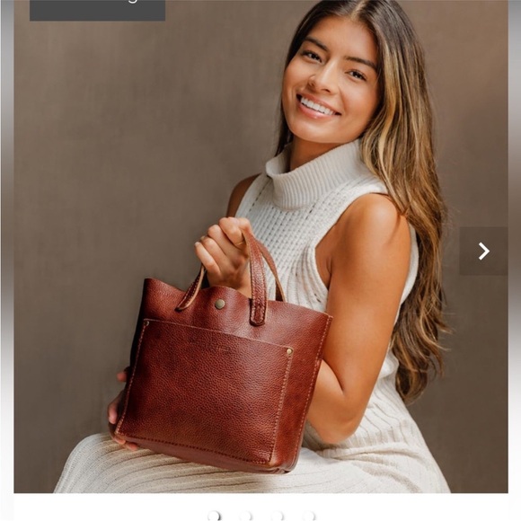 Portland Leather Handbags - Portland Leather Rich Brown Tote